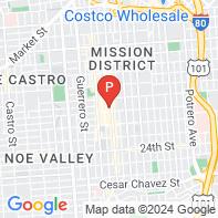 View Map of 2480 Mission Street,San Francisco,CA,94110
